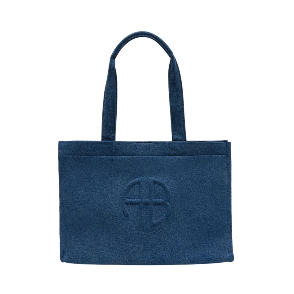 Anine Bing Women's Blue Lara Tote Bag - Shopping Bags - One Size - Bags