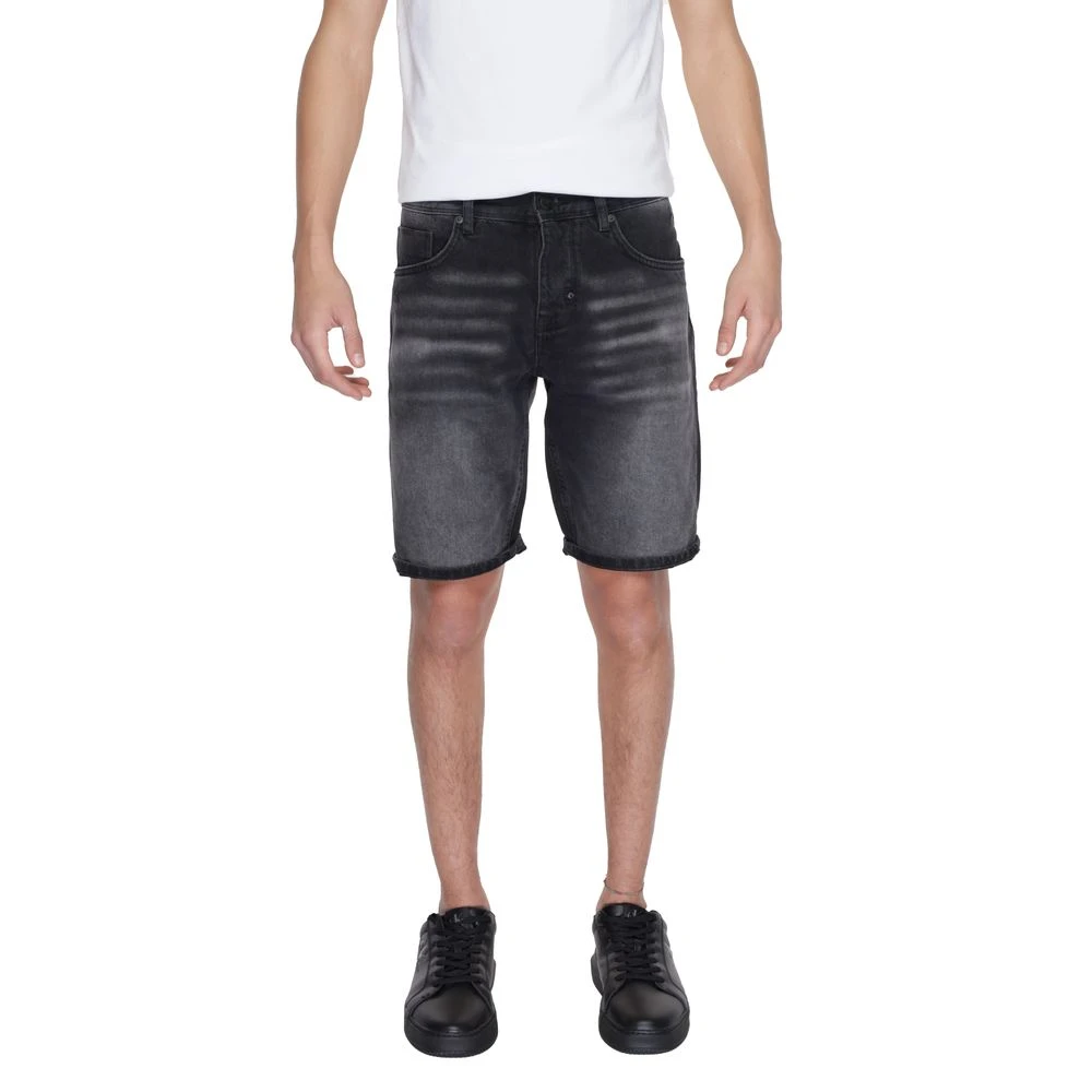 Antony Morato Herren Schwarz Shorts, K, W36größe: