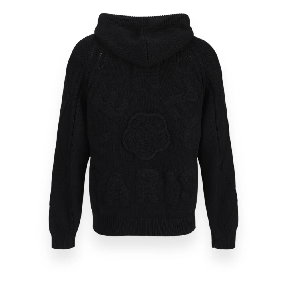 Kenzo Kabel Hoodie Black Heren