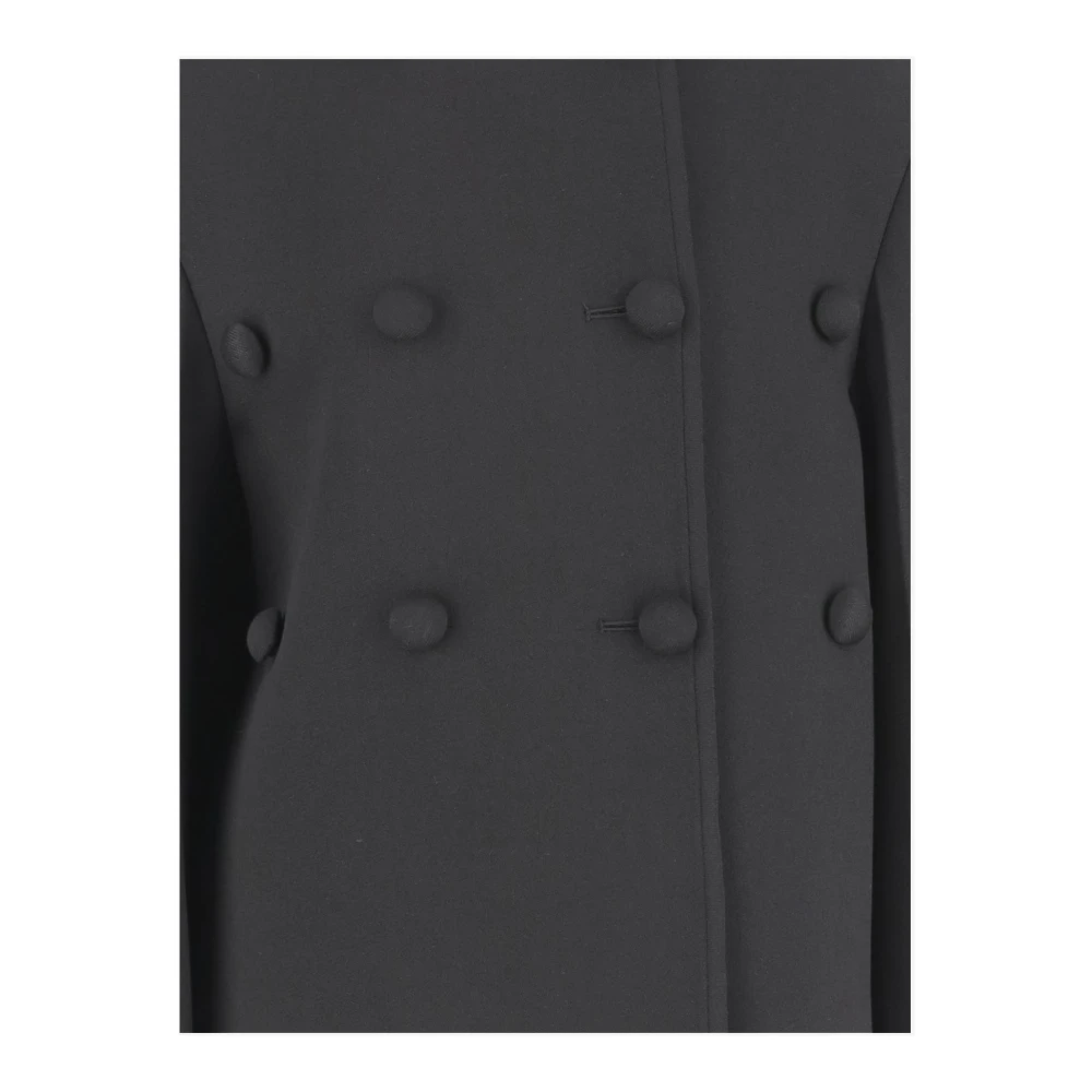 Jil Sander Zwarte Jassen voor Vrouwen Black Dames