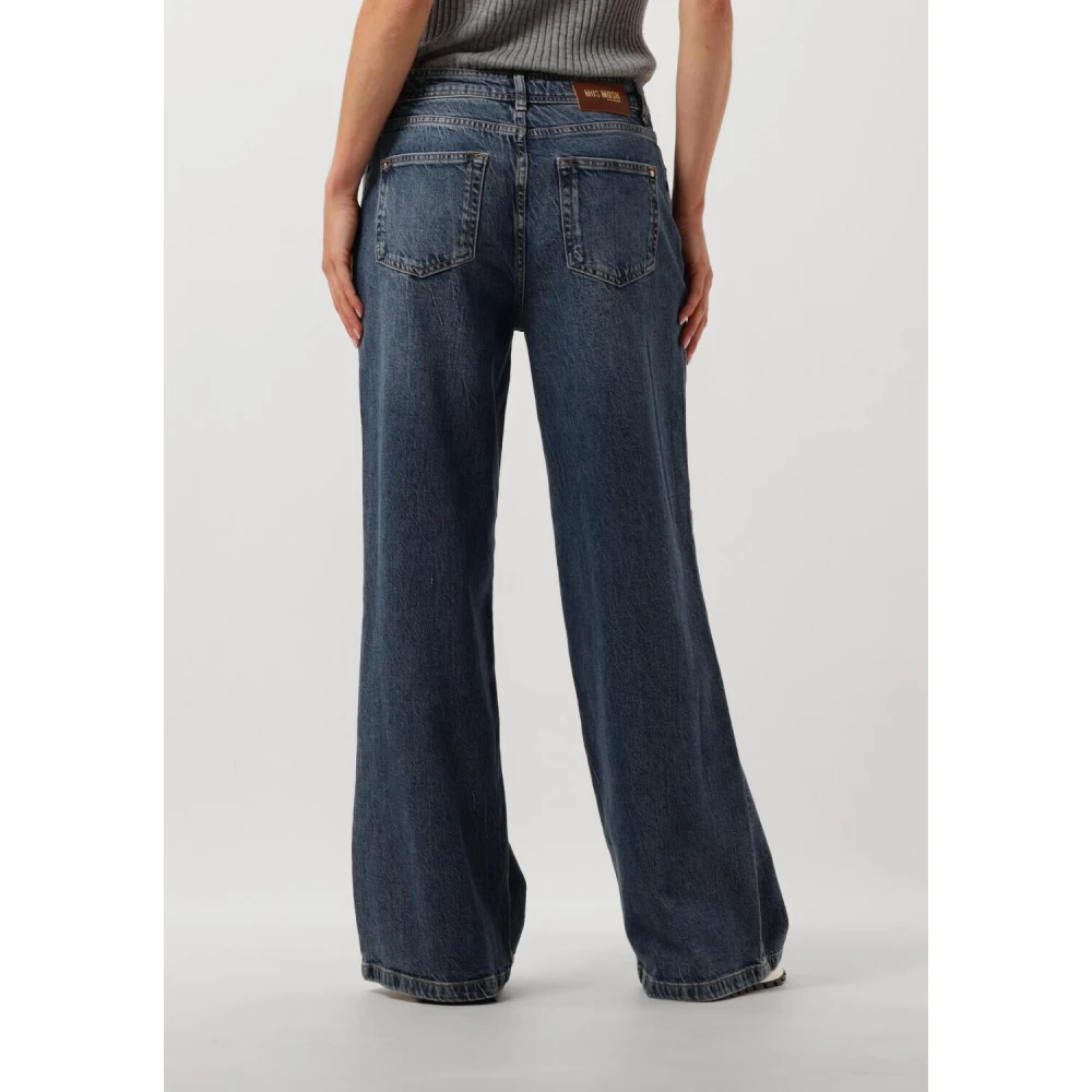 MOS MOSH Dara Lititi Jeans Blue Dames