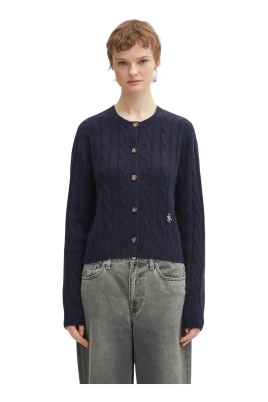 SRC Cableknit Cashmere Cardigan