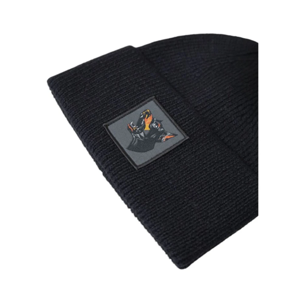 Antony Morato Zwarte Wollen Hoeden & Petten Collectie Black Heren