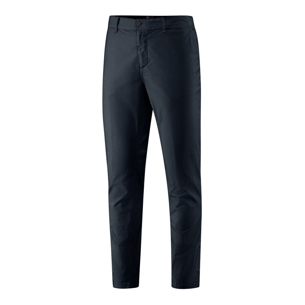 BomBoogie Stretch Slim Fit Chino Broek Blue Heren