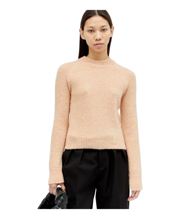 pull-en-tricot-melange-a-col-rond