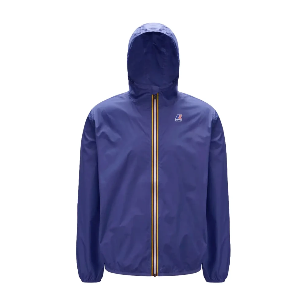 K-Way Men's Blue Light Jackets, 2XL, Le Vrai 4.0 Claude