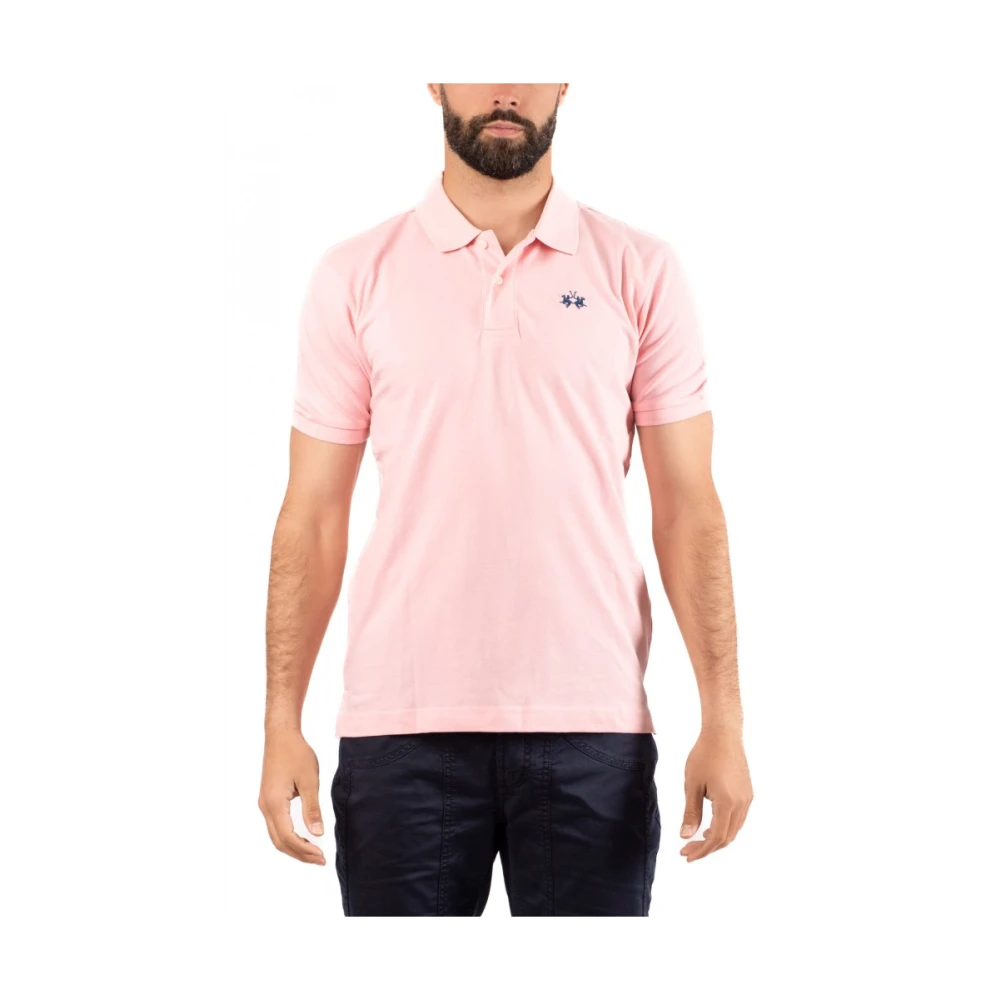 LA MARTINA Heren Polo Shirt Pink Heren