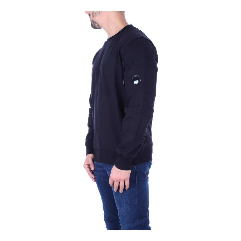C.P. Company Zwarte Sweaters met CP Company Logo Black Heren