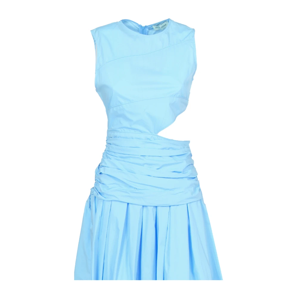 Weili Zheng Blauwe Feestjurk met Uitsnijddetail Blue Dames