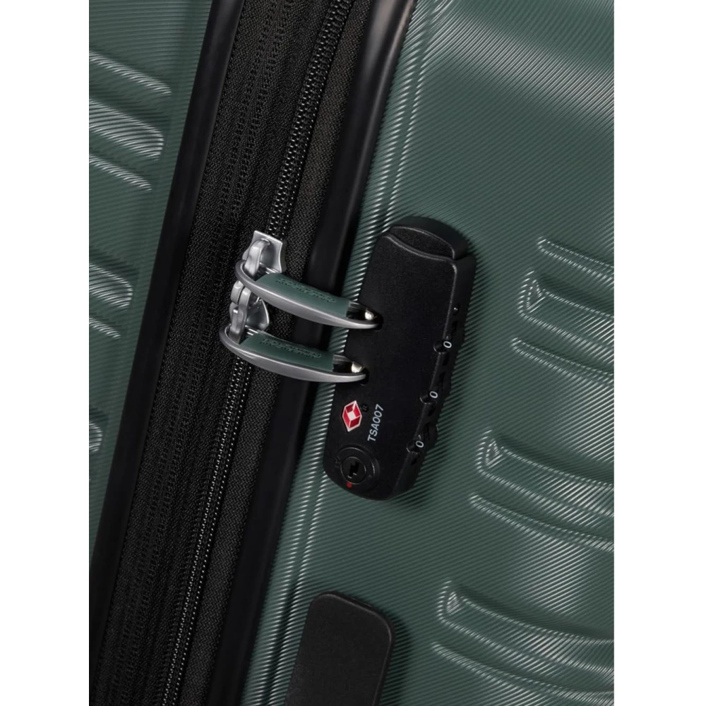 American Tourister Flashline Koffers en Trolley Green Unisex