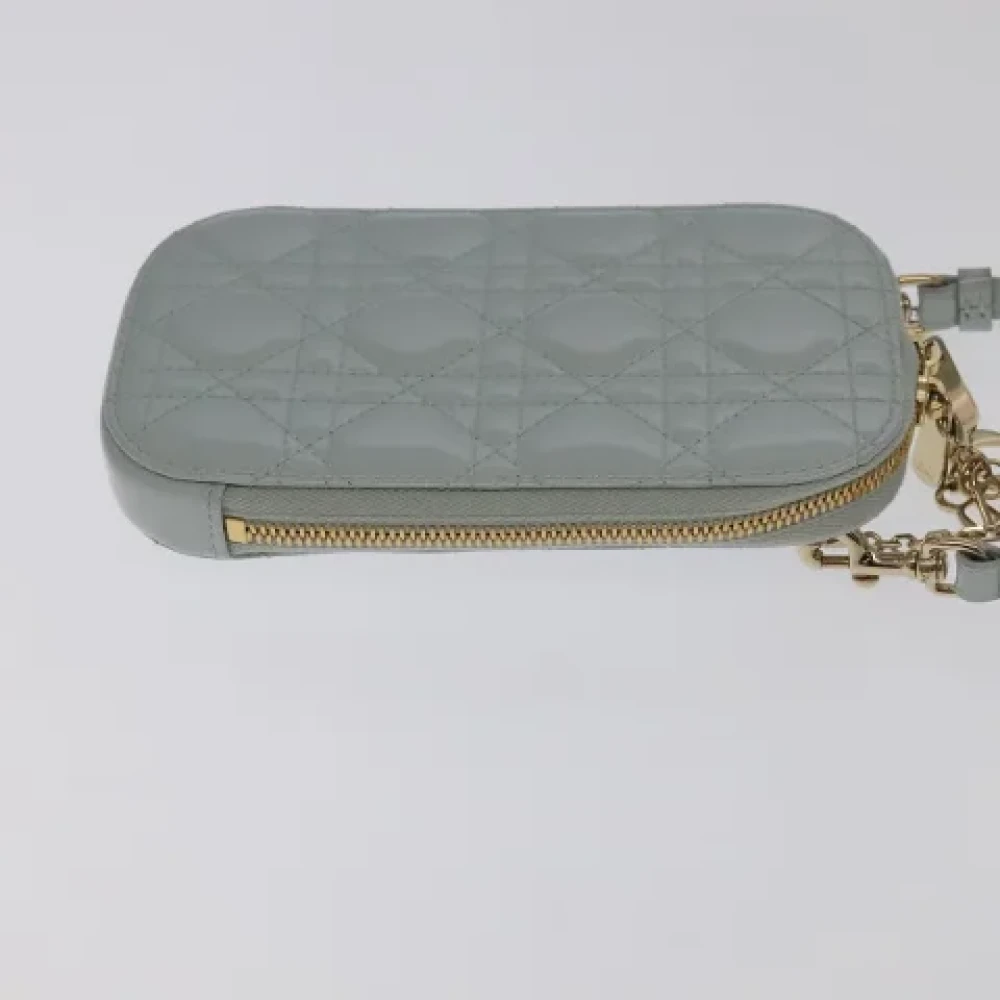 Dior Vintage Pre-owned Fabric dior-bags Blue Dames