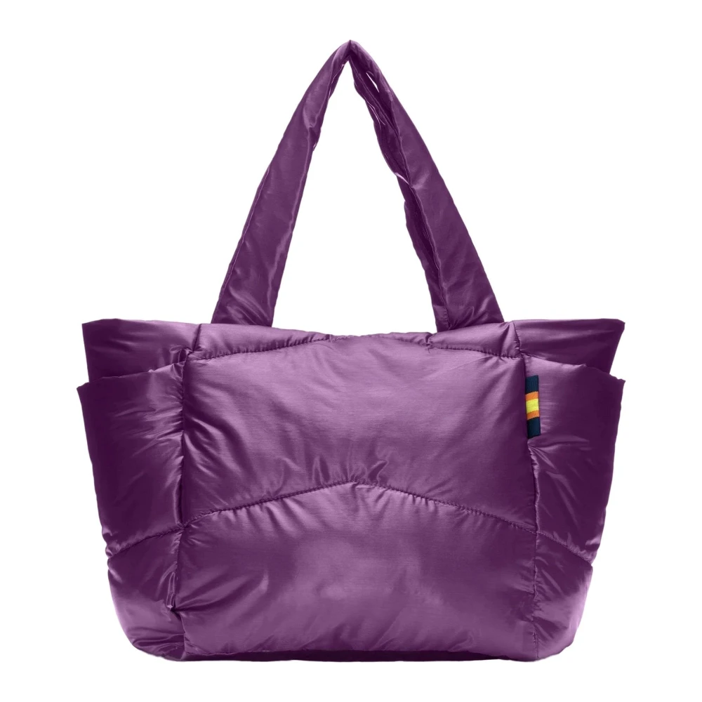 K-way Nylon Tote Tas Purple Dames