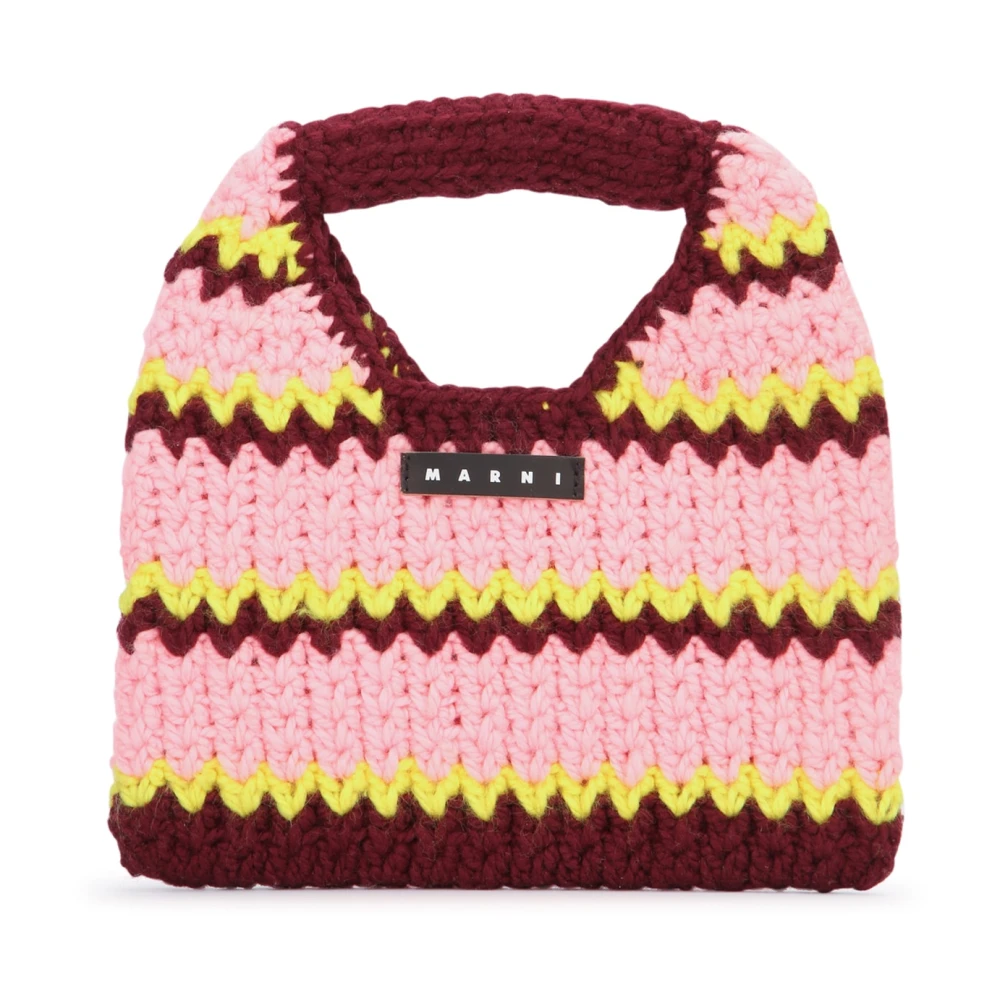 Marni Wooly Tas in Stijlvol Ontwerp Multicolor Dames