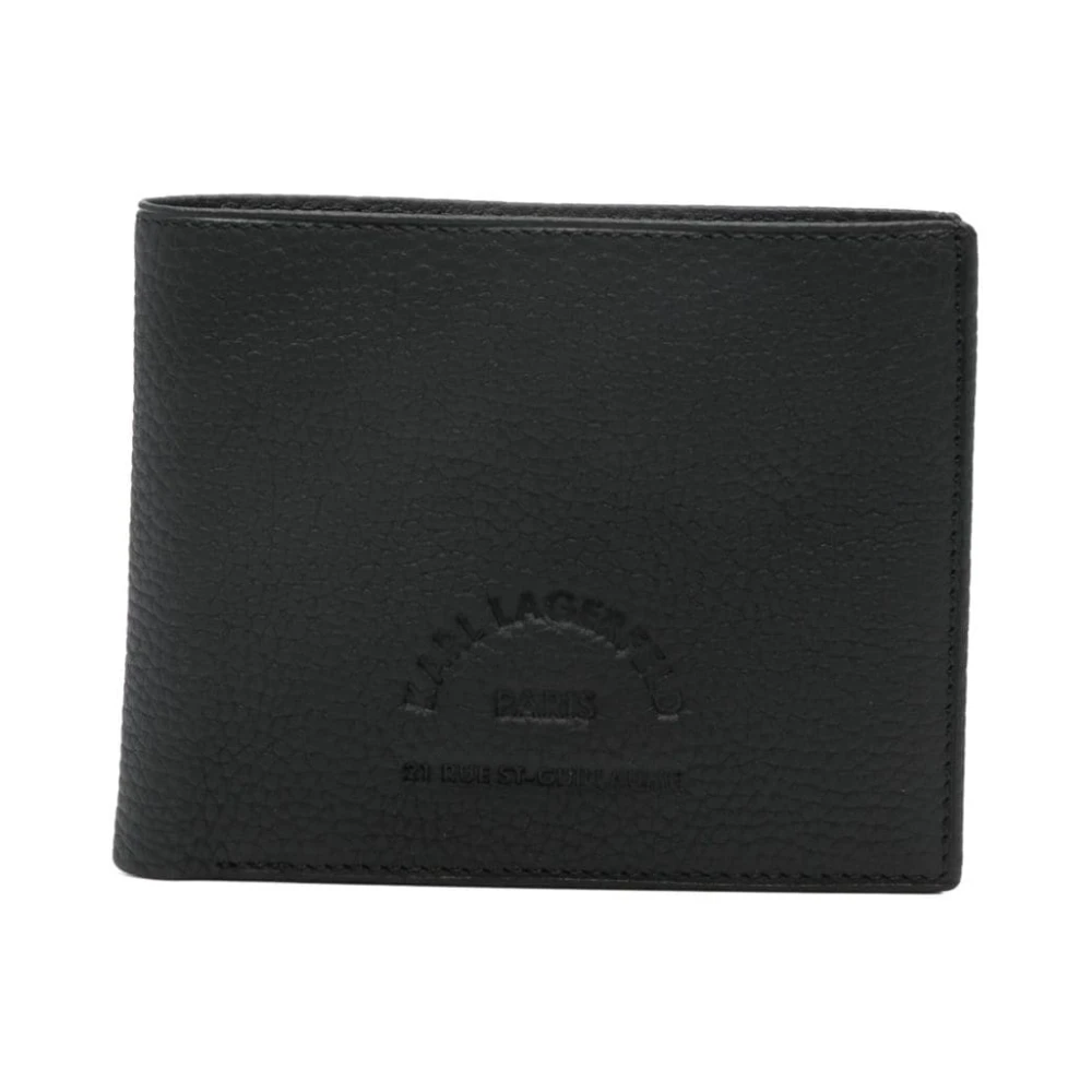 Karl Lagerfeld Portemonnees Zwart Black Heren