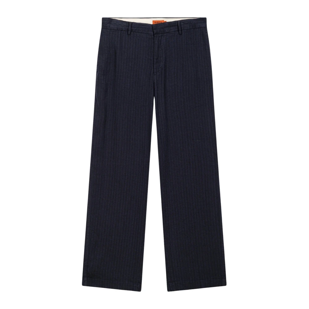 Barena Venezia Men's Blue Wide Trousers, S, Wide Trousers