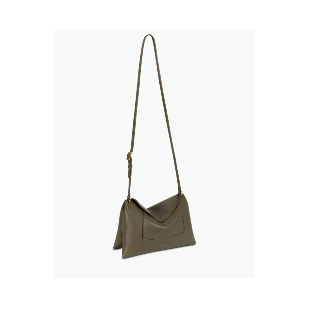 Wandler Groene Schoudertas met Magneetsluiting Green Dames