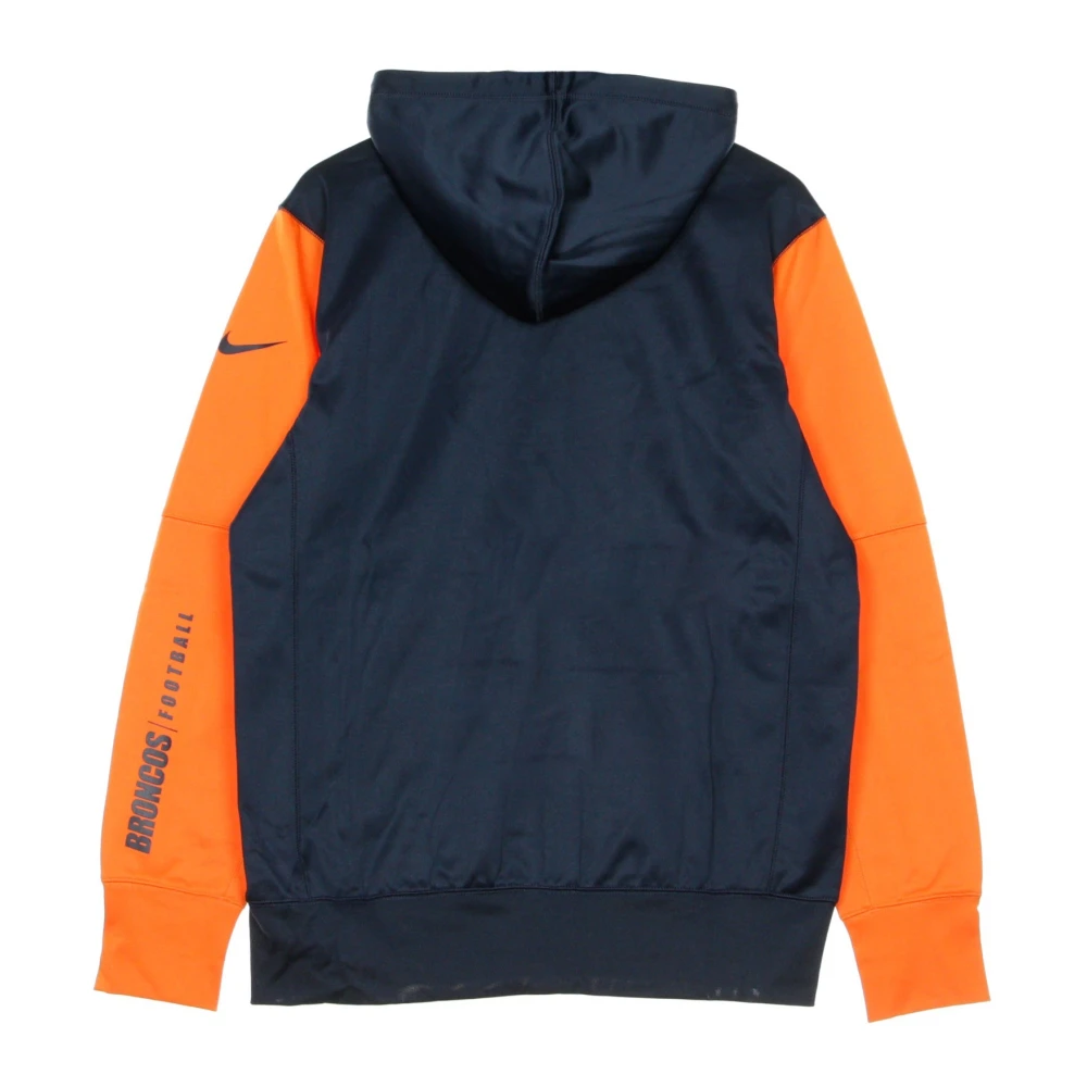 Nike NFL Mascot Full Zip Hoodie (links linkerborst) Blue Heren