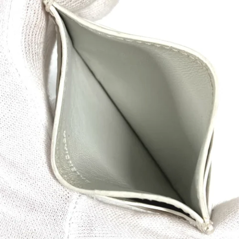 Balenciaga Vintage Pre-owned Leather wallets White Dames