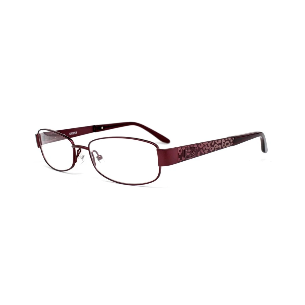 Guess Rode Metalen Montuur Bril met Link Red Dames