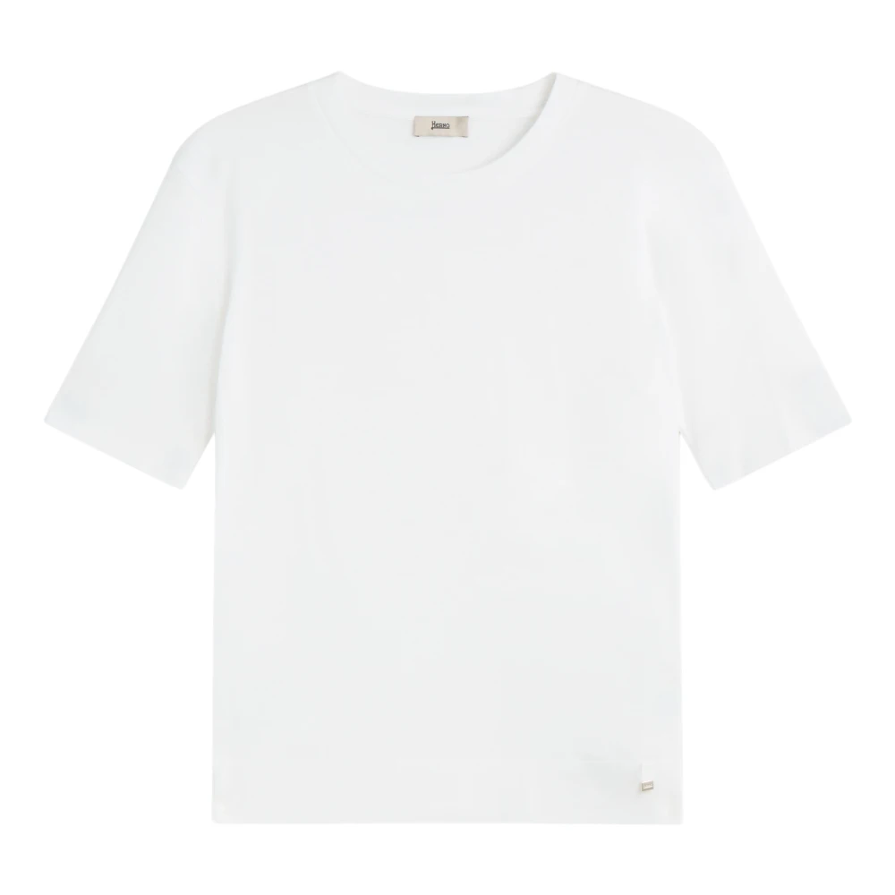 Herno - Tops > T-Shirts - White - Herno - Modalova