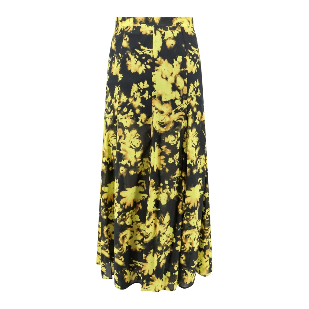 Erika Cavallini Maxi Skirts Yellow Dames