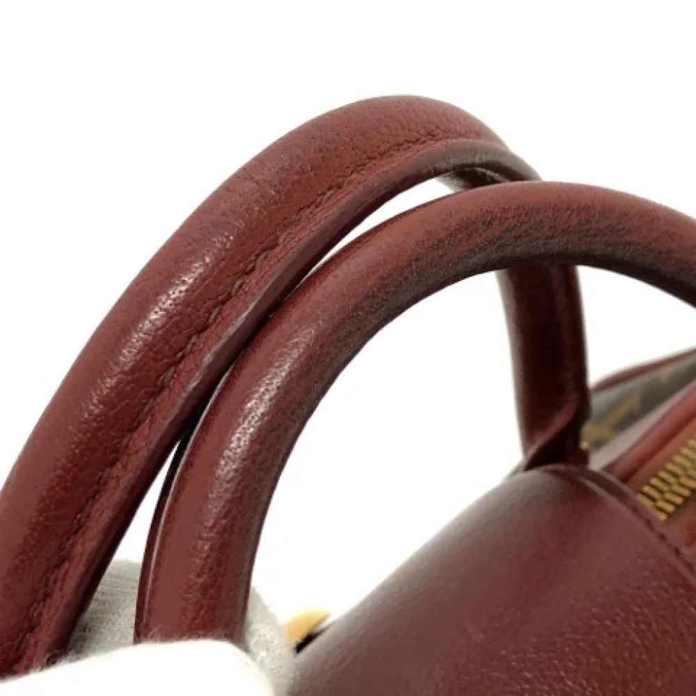 Louis Vuitton Vintage Pre-owned Cotton louis-vuitton-bags Brown Dames