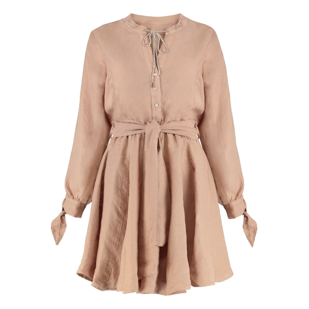Dresses > Day Dresses > Short Dresses - - 120% Lino - Modalova