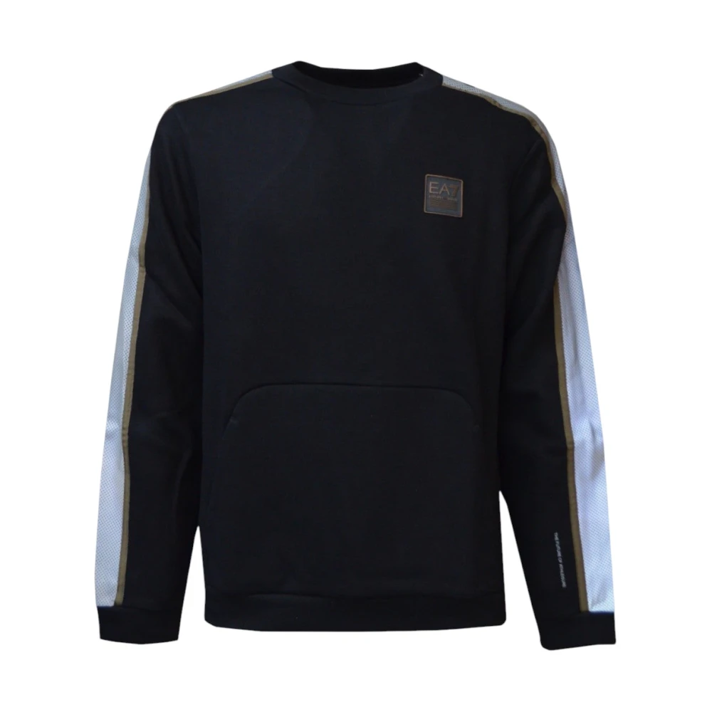 Emporio Armani Men's Black Sweatshirts, 2XL, 6Dpm36 Pjodz Sweatshirt