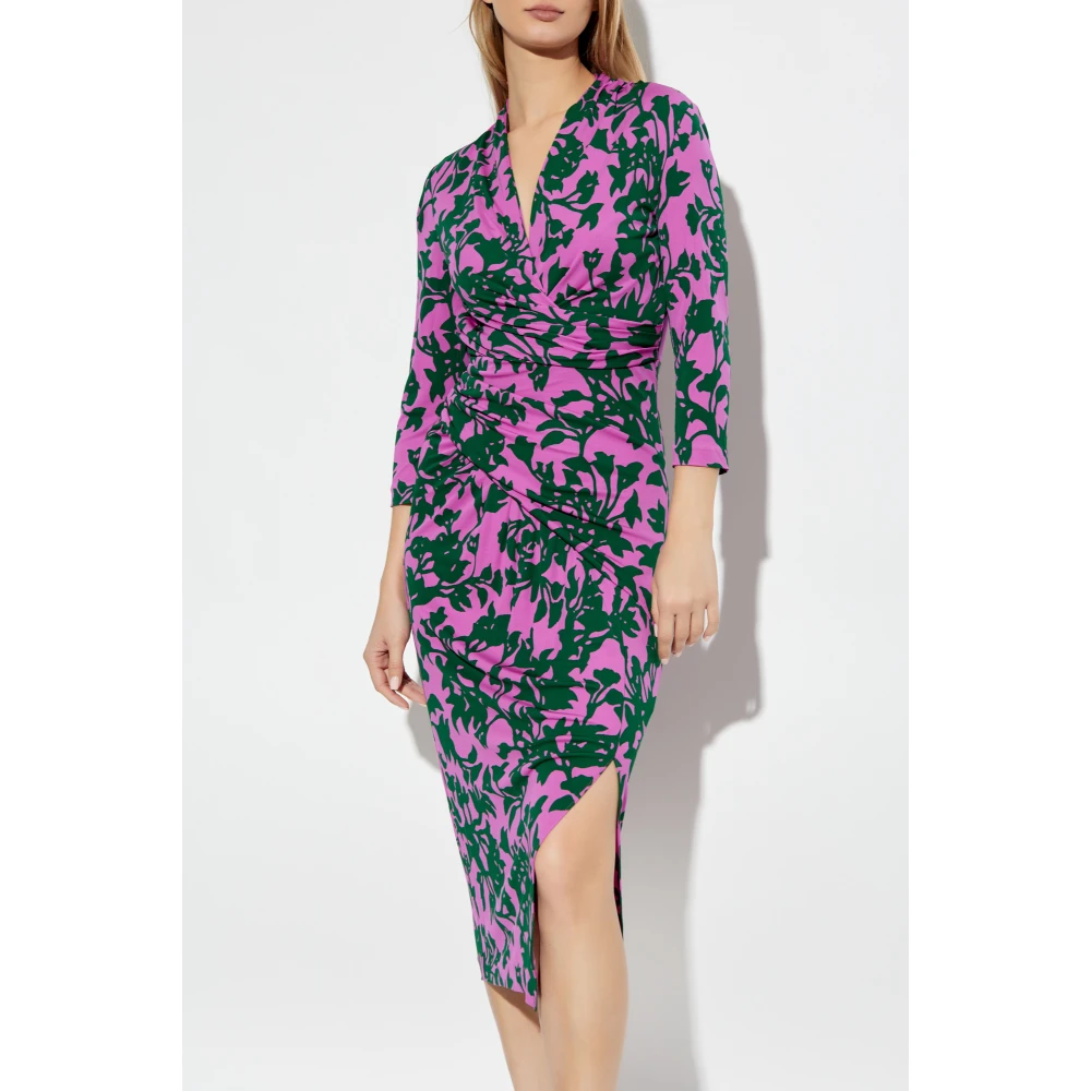Diane Von Furstenberg Jurk Tash Purple Dames