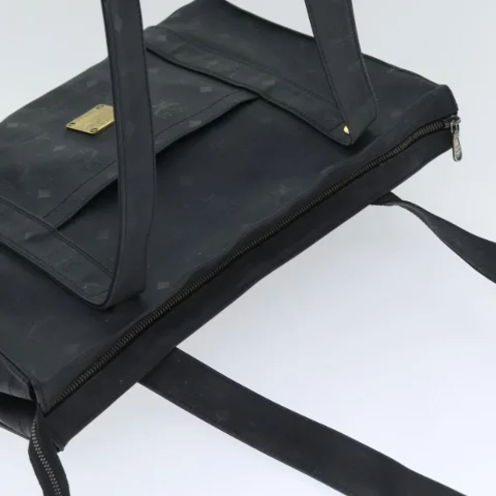 MCM Pre-owned Leather shoulder-bags Black Dames