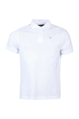 Sportig Bomullspolo med Broderad Logotyp