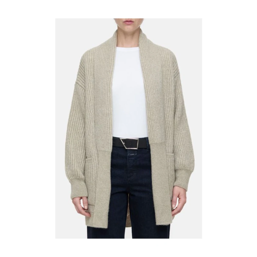 closed Beige Vest Beige Dames