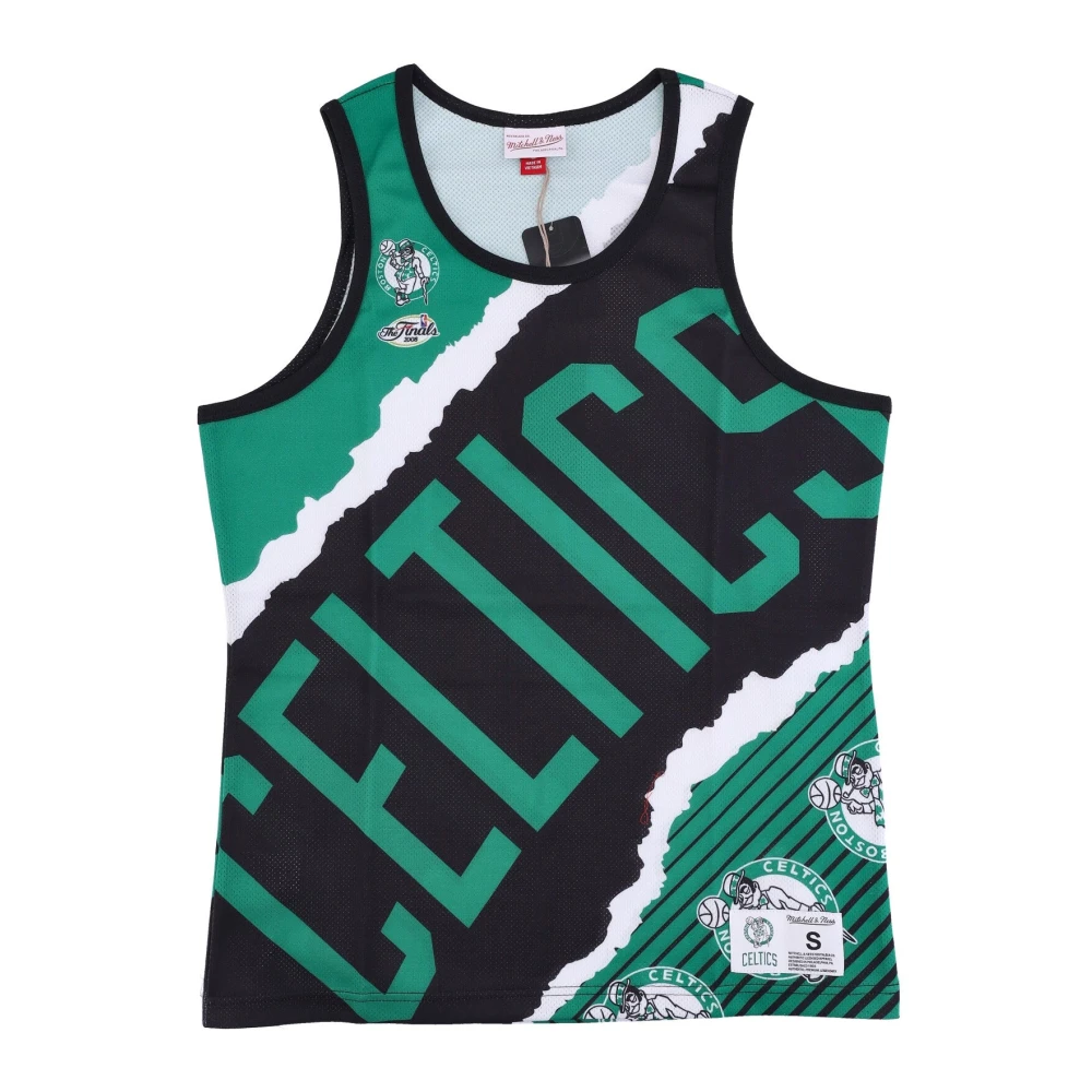 Mitchell & Ness Boston Celtics Tank Top NBA Jumbotron Green Heren