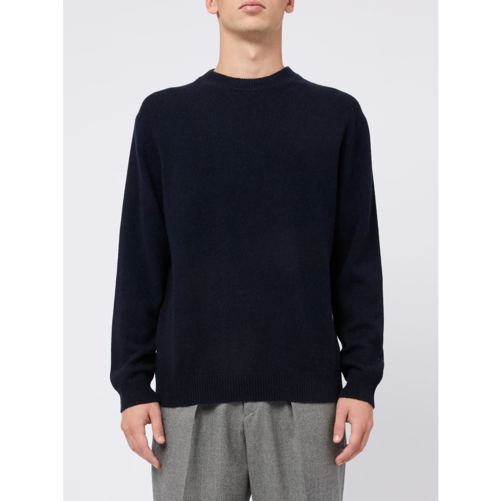 Daniele Fiesoli Kasjmier Trui Blauw Aw24 Blue Heren