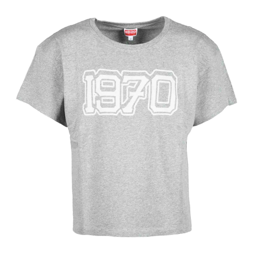 Kenzo Paris T-shirt 100% Bomull Gray, Herr