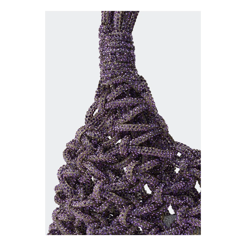 Hibourama Mini Tanzanite Kristal Tas Purple Dames