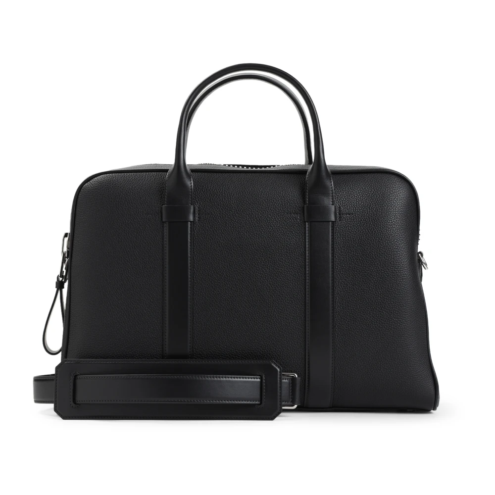 Tom Ford Svart Portfölj för Affärsnödvändigheter Black, Herr