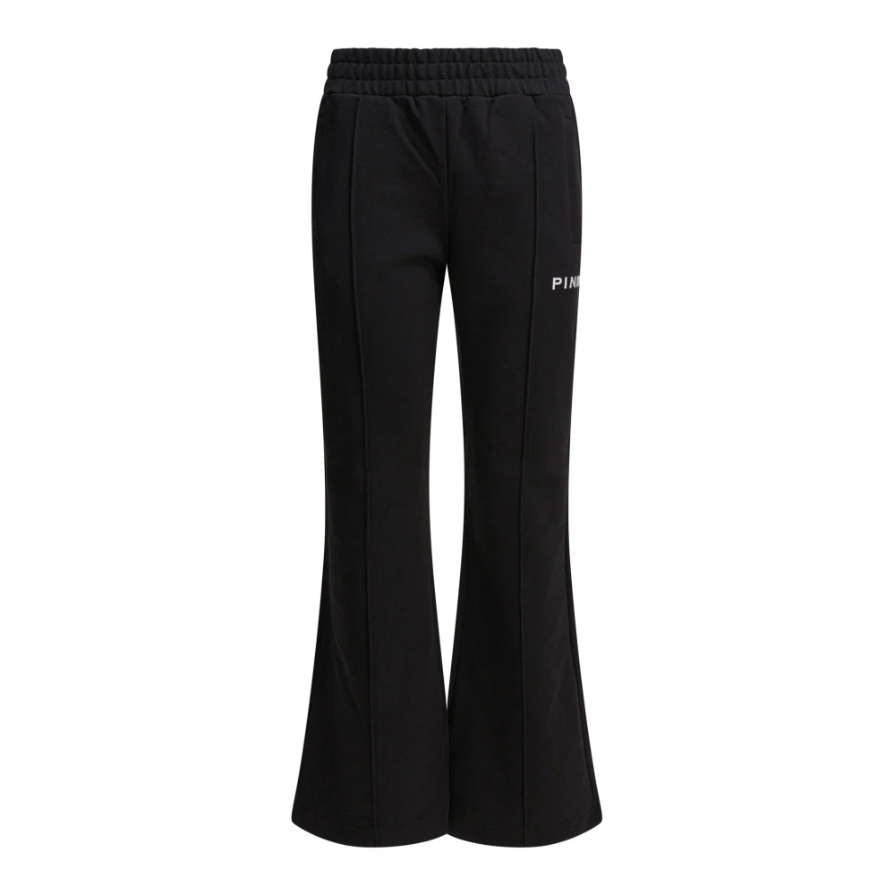 Pinko Women's Black Trousers For Aw25 - Wide Trousers - S - Trousers