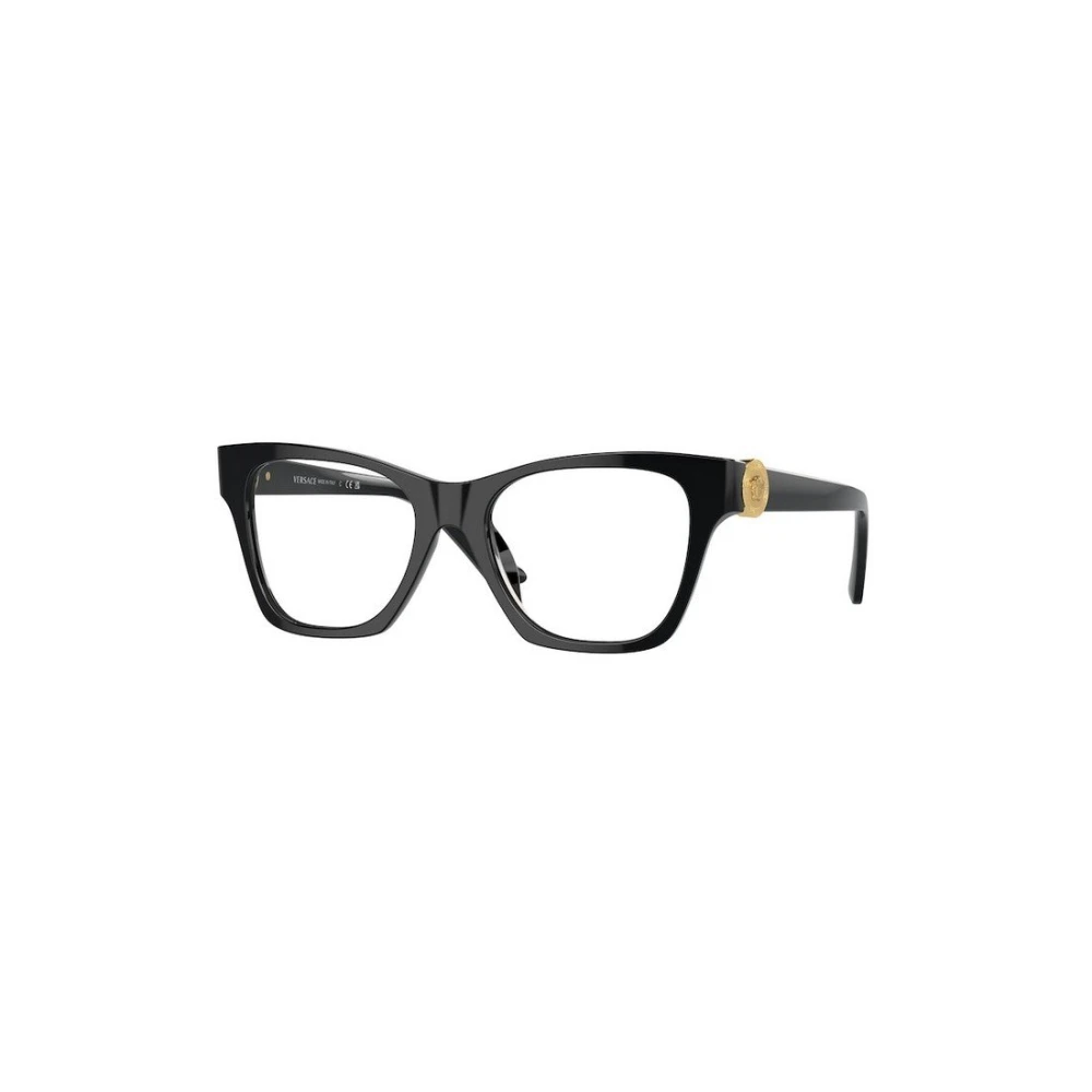 Versace Women's Black Glasses, 52 Mm, Ve3341u Glasses