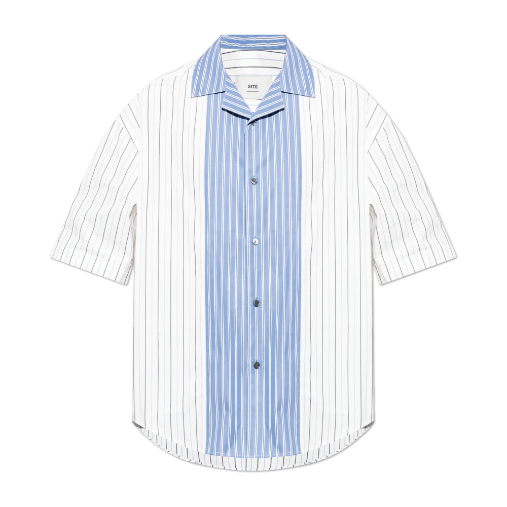Shirts > Short Sleeve Shirts - - Ami Paris - Modalova
