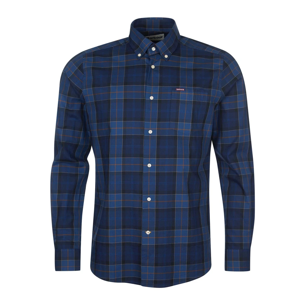 Barbour Men's Blue Casual Shirts, S, Timeless Classic Shirt