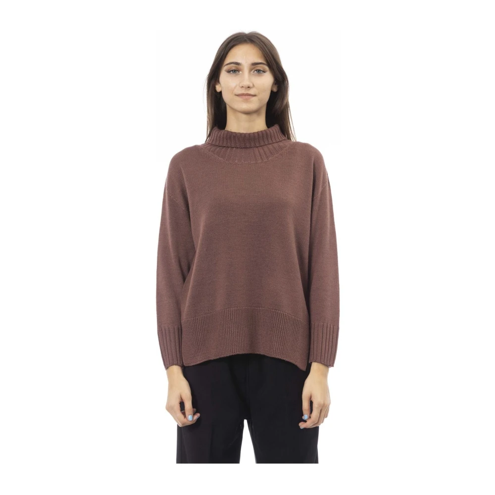 Alpha Studio Bruine Coltrui met Zijkanten Brown Dames