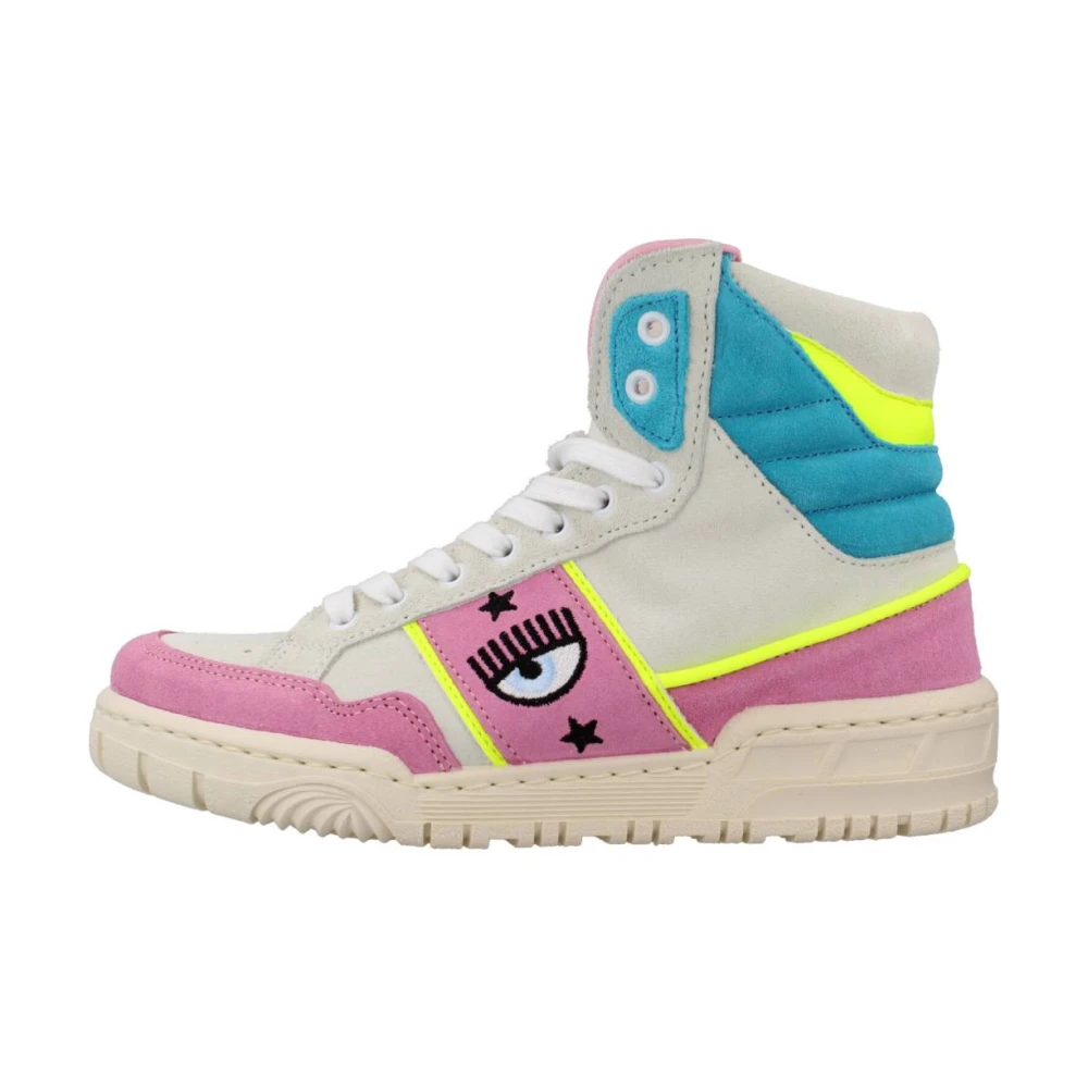 Chiara Ferragni Collection Lace-Up Sneakers Dames Schoenen Veelkleurig Multicolor
