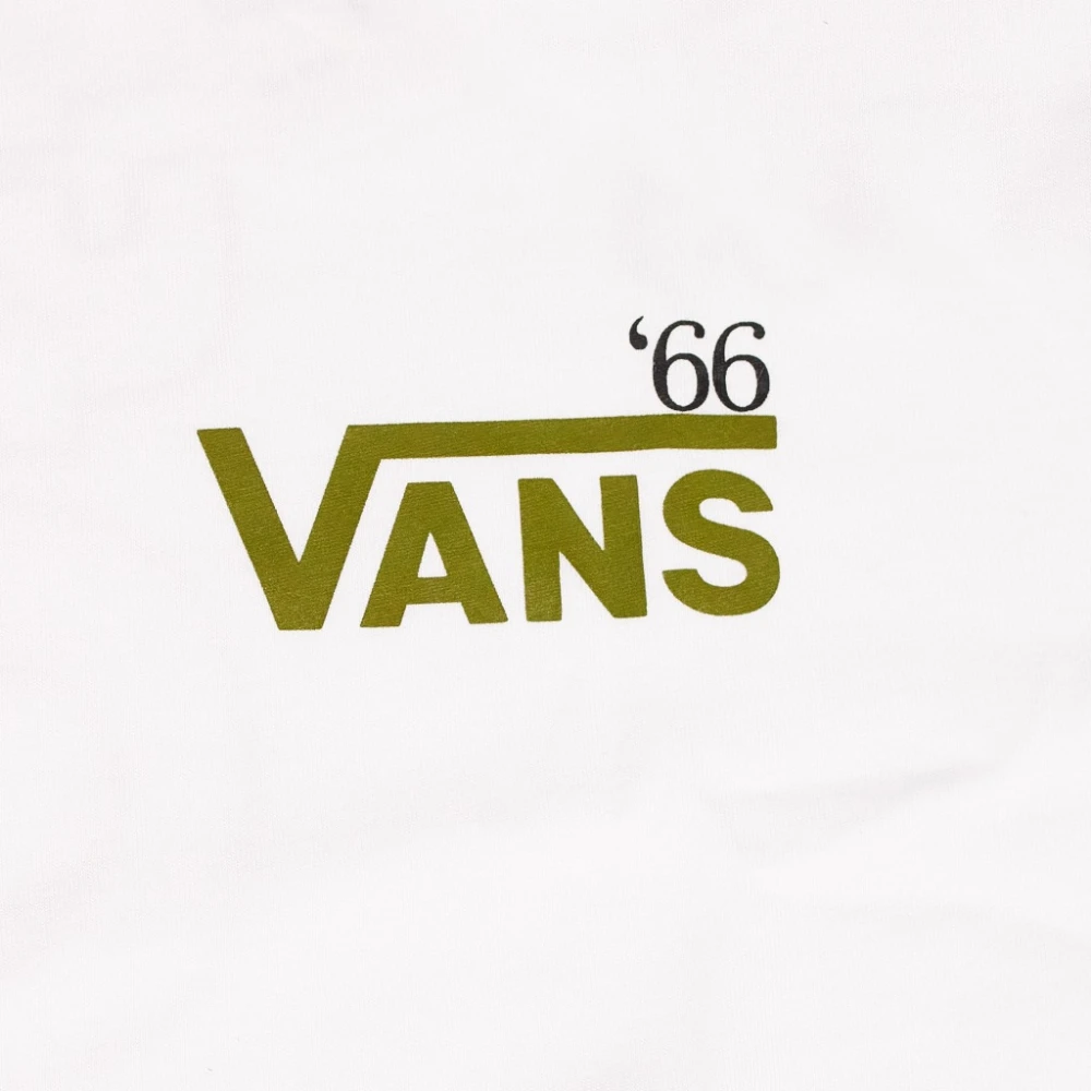 Vans Witte Grafische T-shirt White Heren