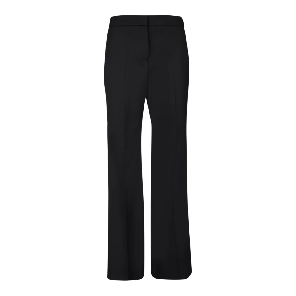 Lardini Blue Tailored Flared Trousers - Female - Wide Trousers - L - Trousers