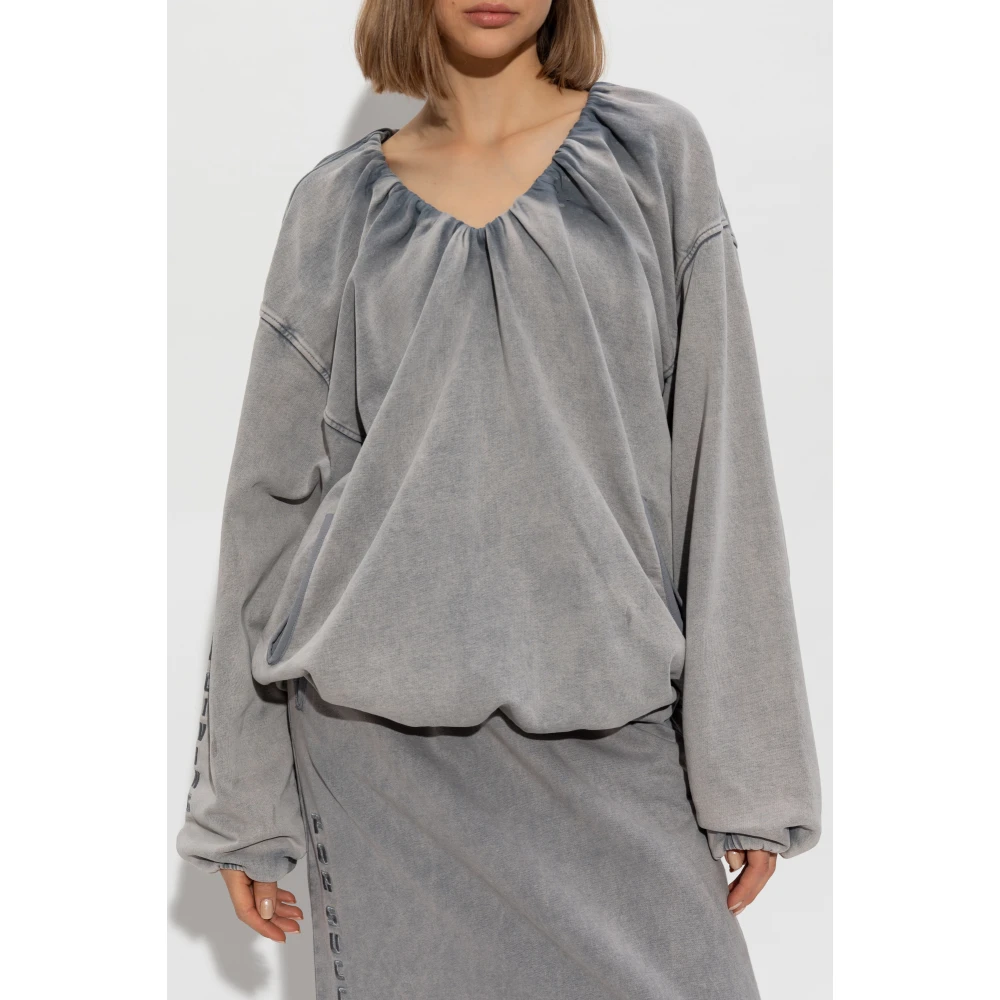 Diesel Sweatshirt F-Indy Gray Unisex