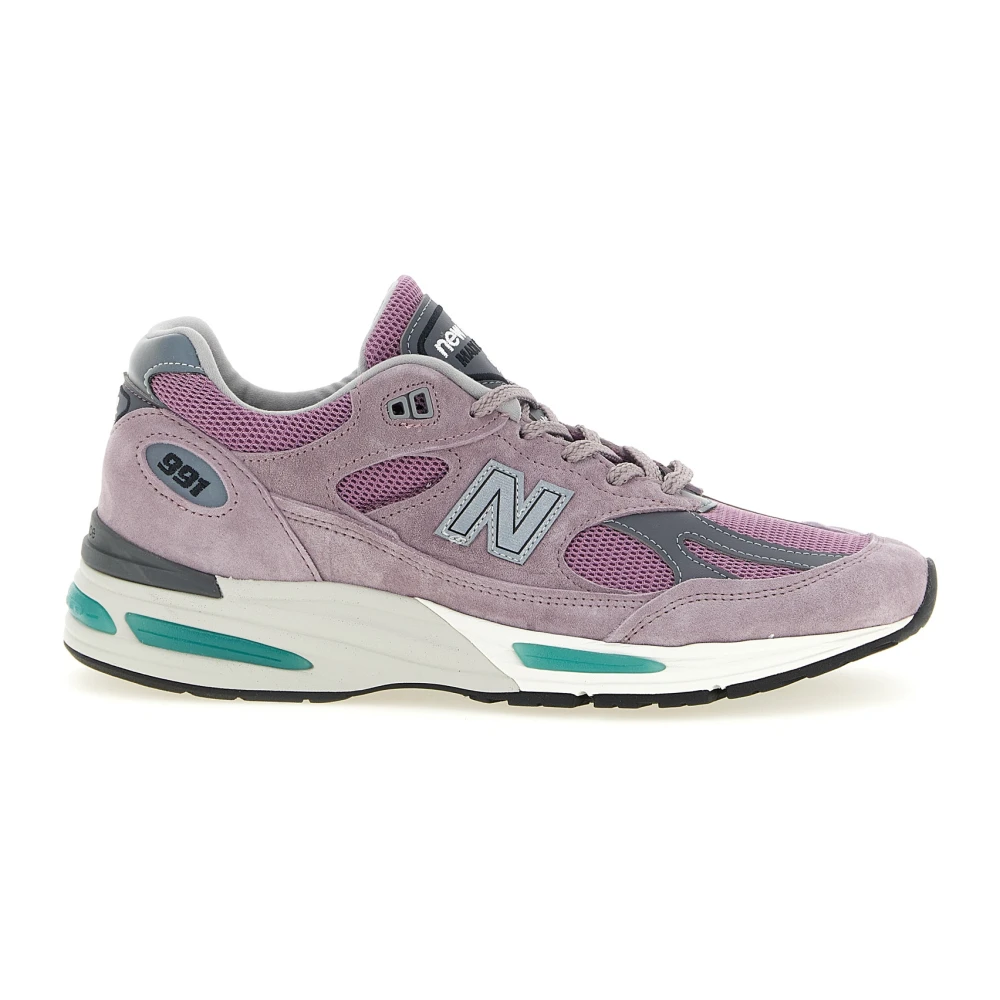 New Balance Trainers, Male, 10 Uk, Made In Uk 991V2 Trainers Purple