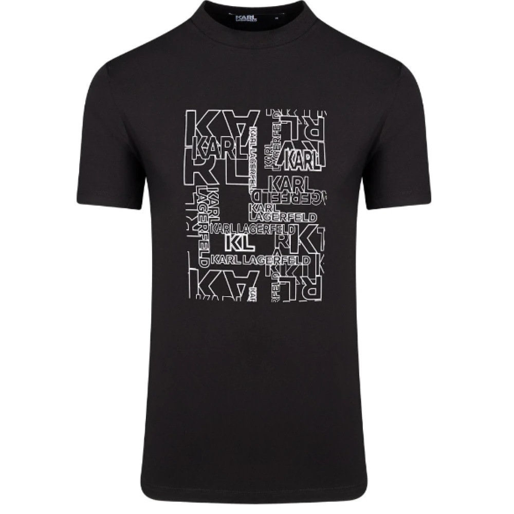 Karl Lagerfeld T-Shirts Black Heren