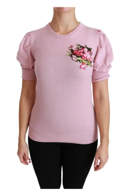 Crewneck Kortärmad Blus