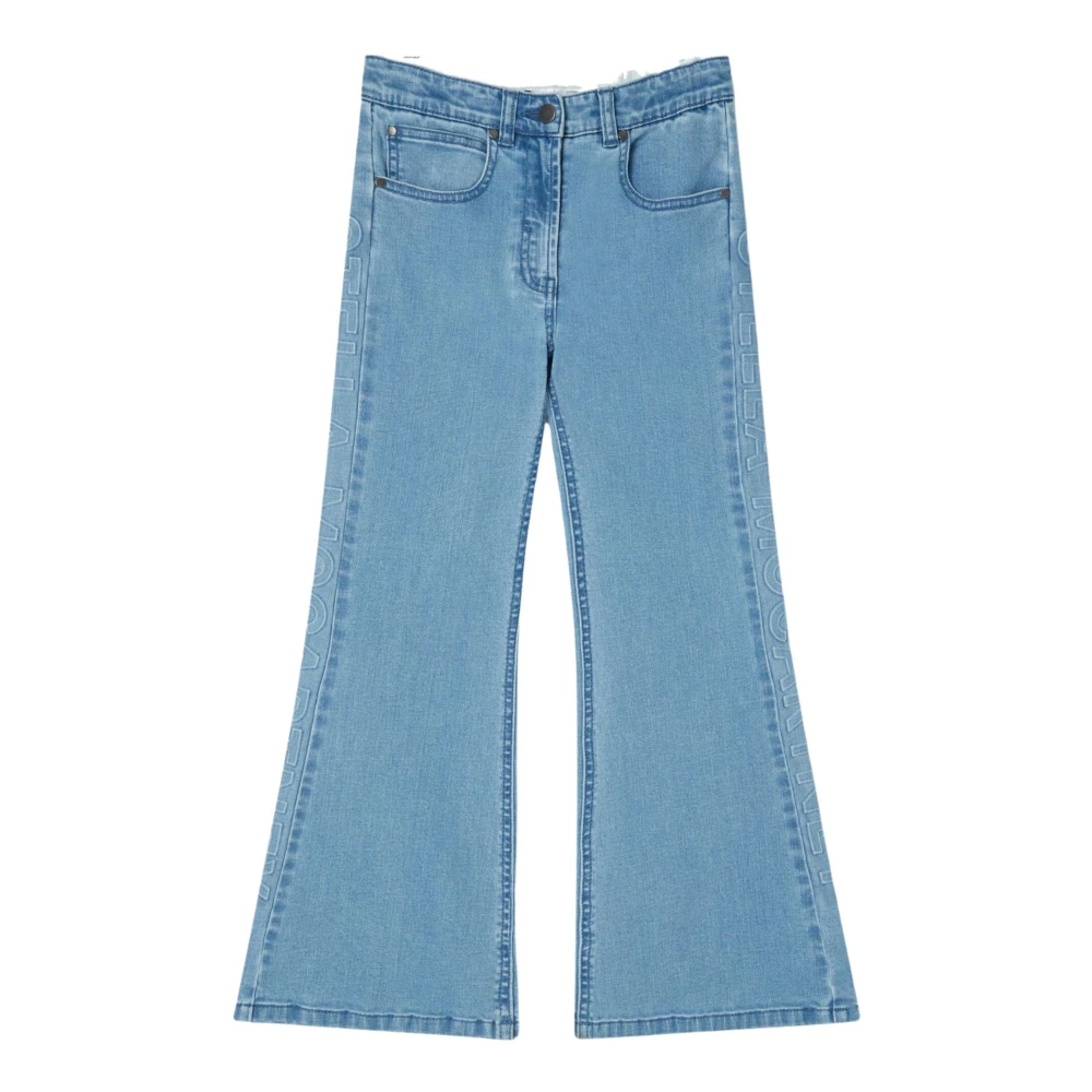 Stella McCartney Barn Ljusblå Flare Jeans Blue, Flicka